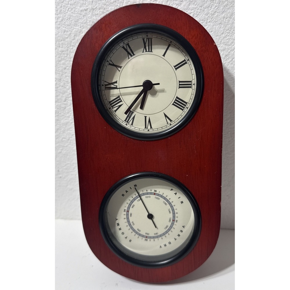 Drug Rep Pharmaceutical Promo PREMARIN‎ Weather Station 60 Year Clock Barometer